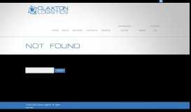 
							         Acquisition Logistician - Claxton Logistics								  
							    