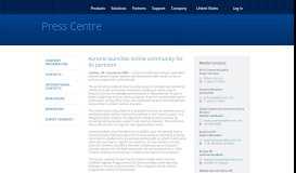 
							         Acronis launches online community for its partners								  
							    