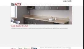 
							         ACS Dealer Portal | Advanced Cabinet Systems								  
							    