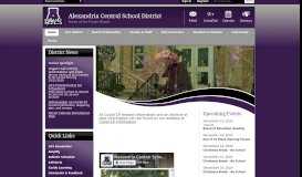 
							         ACS Parent Portal for Schooltool - Alexandria Central School								  
							    