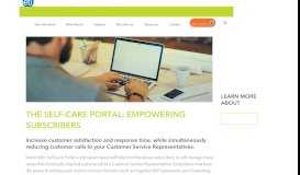 
							         ACS Self Care Portal - Subscriber Self-Help Solutions								  
							    