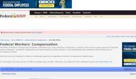 
							         ACS WEB PORTAL - Federal Workers' Compensation - Federal Soup								  
							    