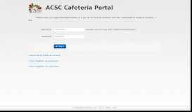 
							         ACSC Cafeteria - Payroll Portal								  
							    