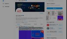 
							         ACT Fibernet (@ACTFibernet) | Twitter								  
							    