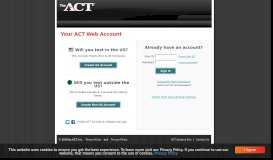 
							         ACT - The ACT Test for Students								  
							    