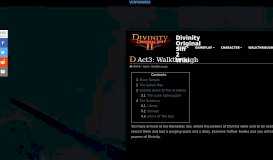 
							         Act3: Walkthrough | Divinity Original Sin 2 Wiki | The Vidya								  
							    