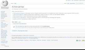 
							         Action group - Wikipedia								  
							    