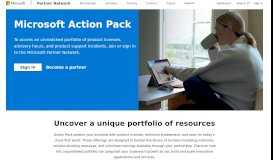 
							         Action Pack - Microsoft Partner Network								  
							    