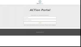 
							         ACTion Portal								  
							    