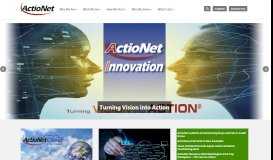 
							         ActioNet: IT Integration Enabling Business Transformation								  
							    