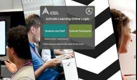
							         Activate Learning Online Login								  
							    