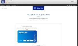 
							         Activate your card - Login								  
							    