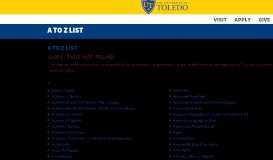 
							         Activate Your myUT (UTAD) Account - The University of Toledo								  
							    