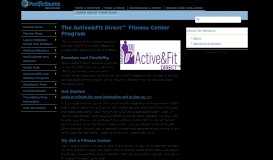 
							         Active&Fit Direct™ fitness center membership ... - PacificSource								  
							    