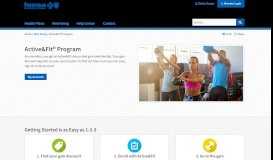 
							         Active&Fit® Program - HMSA.com								  
							    