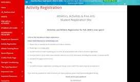
							         Activity Registration - Lakeville North High School Athletics and Activities								  
							    