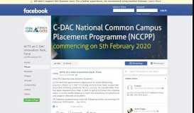 
							         ACTS at C-DAC Innovation Park, Pune - Posts | Facebook								  
							    