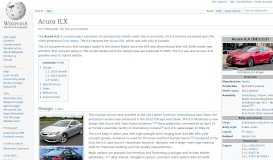 
							         Acura ILX - Wikipedia								  
							    