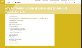 
							         ACV Automobil-Club Verkehr Ortsclub (OC) 