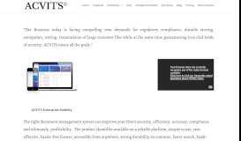 
							         ACVITS | Enterprise Content Management and Portal System for ...								  
							    