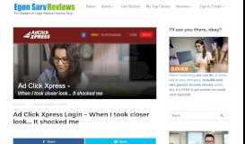 
							         Ad Click Xpress Login - When I took closer look... It shocked me								  
							    