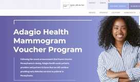 
							         Adagio Health | Care for All Women								  
							    