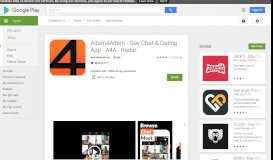 
							         Adam4Adam RADAR Gay Chat & Dating App - A4A - Apps on ...								  
							    