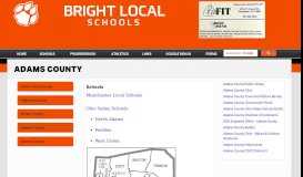 
							         Adams County - Bright Local Schools								  
							    