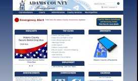 
							         Adams County								  
							    