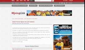 
							         Adani Portal Opens For Job Seekers | MiningLink - The largest & most ...								  
							    