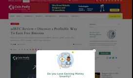 
							         adBTC Review | Discover a Profitable Way To Earn Free ...								  
							    