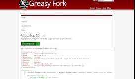
							         Adbtc.top Script - Source code - Greasy Fork								  
							    