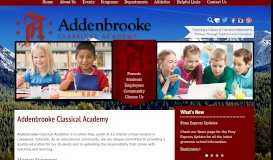 
							         Addenbrooke Classical Academy								  
							    
