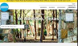 
							         Addison Apartments - Addison TX								  
							    