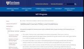 
							         Additional Courses | MD Program | Perelman School of Medicine at ...								  
							    