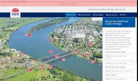 
							         Additional Grafton Bridge web portal | Roads and Maritime Services ...								  
							    