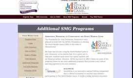 
							         Additional SMG Programs - Pennsylvania Free Enterprise Week								  
							    