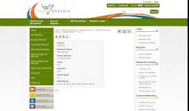 
							         A.D.E.C. Directory Lis - Darebin Community Portal								  
							    