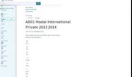 
							         ADEC Madar International Private 2013 2014 | Curriculum | Teachers								  
							    