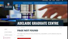 
							         Adelaide Scholarships International (ASI) | Adelaide Graduate Centre ...								  
							    