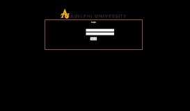 
							         Adelphi University - Self-Registration Portal								  
							    