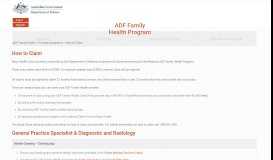 
							         ADF Family HealthHow to Claim - ADF Family Health								  
							    