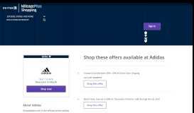 
							         Adidas coupon & promo codes 2019 - United MileagePlus Shopping								  
							    