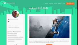 
							         Adidas SLD: B2B | Commerce Hero								  
							    