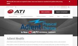 
							         Adient Health | ATI								  
							    