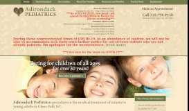 
							         Adirondack Pediatrics |Glens Falls NY Pediatricians								  
							    