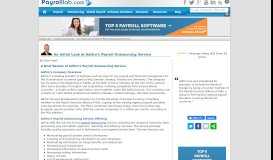
							         Aditro Payroll Outsourcing Review - Payroll Software								  
							    