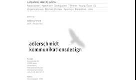 
							         Adler & Schmidt | Corporate Identity Portal								  
							    