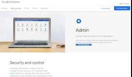 
							         Admin Console: Manage Settings, Users & Devices | G Suite - Google								  
							    