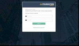 
							         Admin - Login - Foundation Soft								  
							    